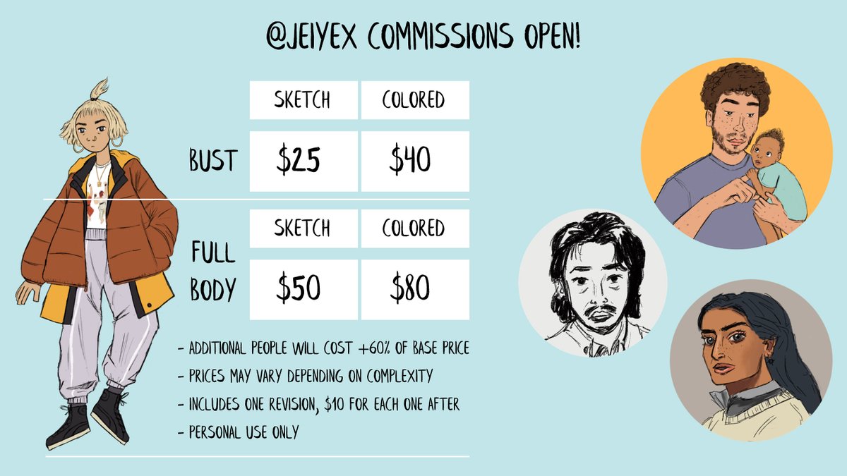 jeiyex's tweet photo. #CommissionsOpen #AsianBiCreators #AsianArtist #HmongArtist☀️
Hi friends! I have yet to receive any stimulus checks; I'm currently waiting on my tax refund but it's delayed and it could be up to 9 wks 💀 Directly support an Asian artist and receive a unique piece of art 💖 https://t.co/fy13RX4x7K