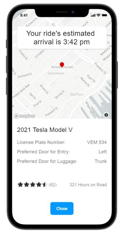 VEMI_Lab's tweet photo. This series of images shows how AVA utilizes familiar elements from existing ridesharing apps, enabling users to easily order a ride in an autonomous vehicle 2/2

#Accessibility #InclusiveDesign https://t.co/XBaZJx1HYa