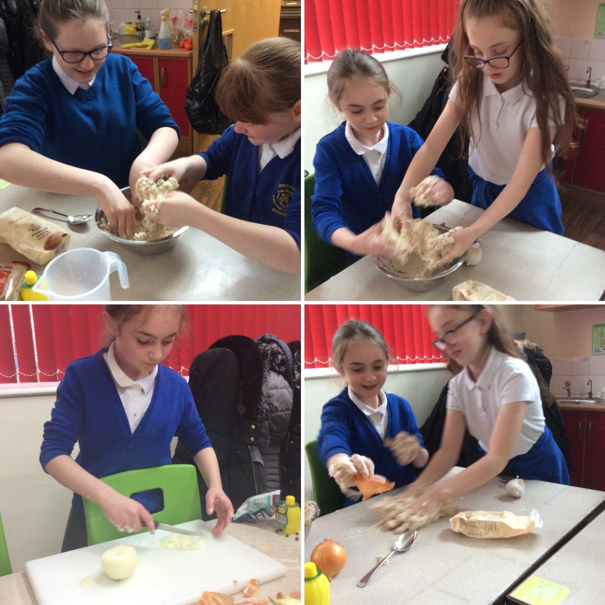 Mrs_Cooke_'s tweet photo. Year 6 made bread today! They mixed the dough and added our own ingredients to make our own flavours. #ks2cookery #year6 #cookery https://t.co/NFXDtP1BUf