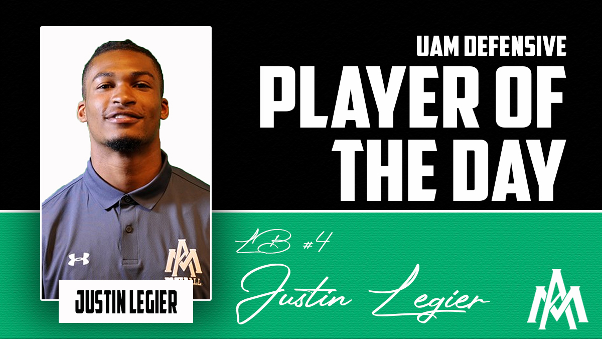 Congrats to Justin Legier!!! DPOD