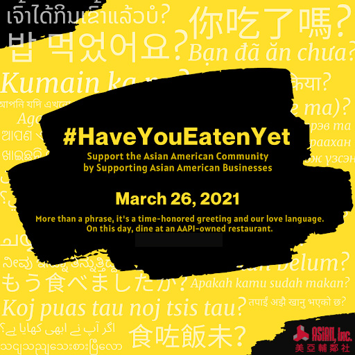 #StopAsianHate #StopAAPIHate Let's spread some love and support #Asian #American businesses via <a href="/ChowbusOfficial/">Chowbus</a> on Friday, 3/26. Dine #AAPI at chowbus.app.link/ASIANINC
#HaveYouEatenYet #HaveYouEatenYetSF #ShopAsianBusiness
#ShopAAPI #ShopAAPIbusiness #AsianBusiness #AAPIBusiness