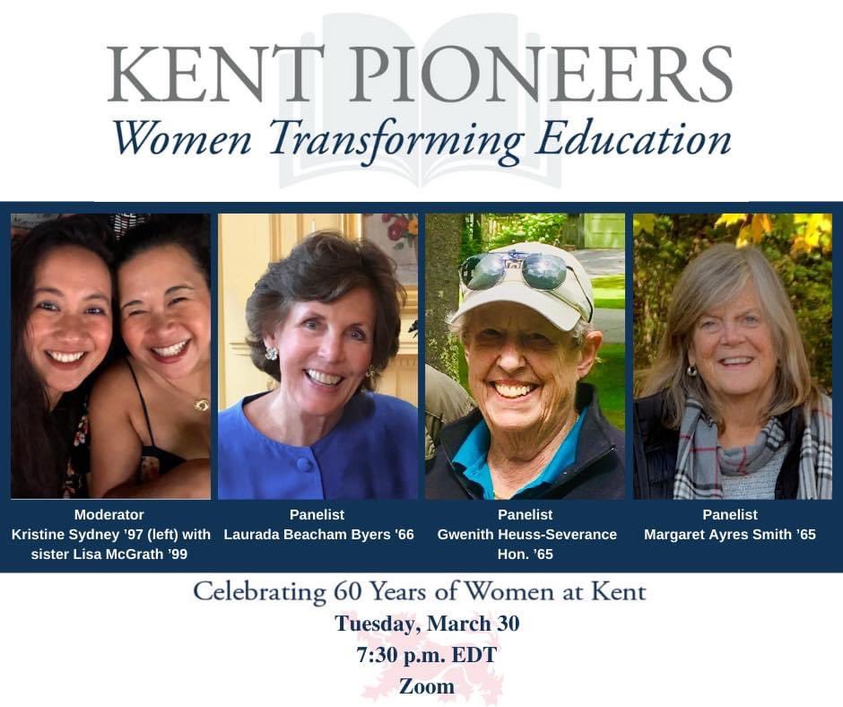 Celebrating 60 years of Women at Kent! #KentSchoolAlumni