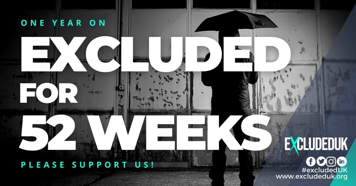 Being #ExcludedUK from fair &amp; equal support #OneYearOn  has rocked me to my core as been a taxpayer 52yrs &amp; Ltd Biz 27yrs
Be assured we stay
#Relentless
#WeAreNotGoingAway
Speak out!
<a href="/1922_Committee/">1922 Committee</a>
@SirGrahamBrady 
<a href="/William_Wragg/">William Wragg</a> 
<a href="/BobBlackman/">Bob Blackman</a> 
@CharlesWalkerMP 
<a href="/MarkPawsey/">Mark Pawsey</a>