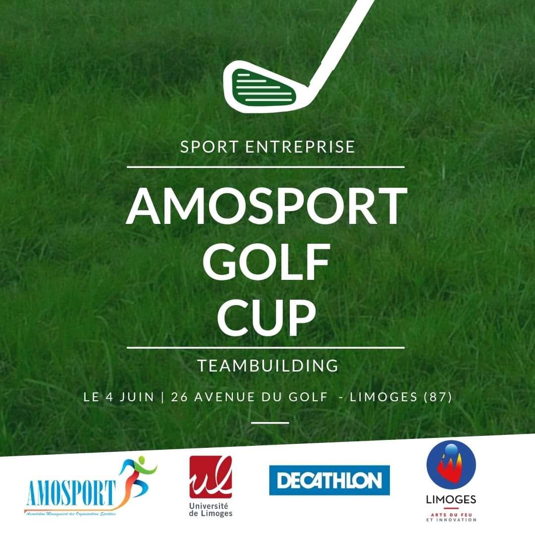 Amosport1's tweet photo. L'association Amosport est fière de vous présenter son nouvel événement, l'Amosport Golf Cup !
Un team-building interentreprises, l'occasion de faire du golf sous toutes ses formes 🏌️‍♂️

Votre entreprise est intéressée ? Contactez nous ! amosport.sponsoring@gmail.com https://t.co/YCIR5n79cL