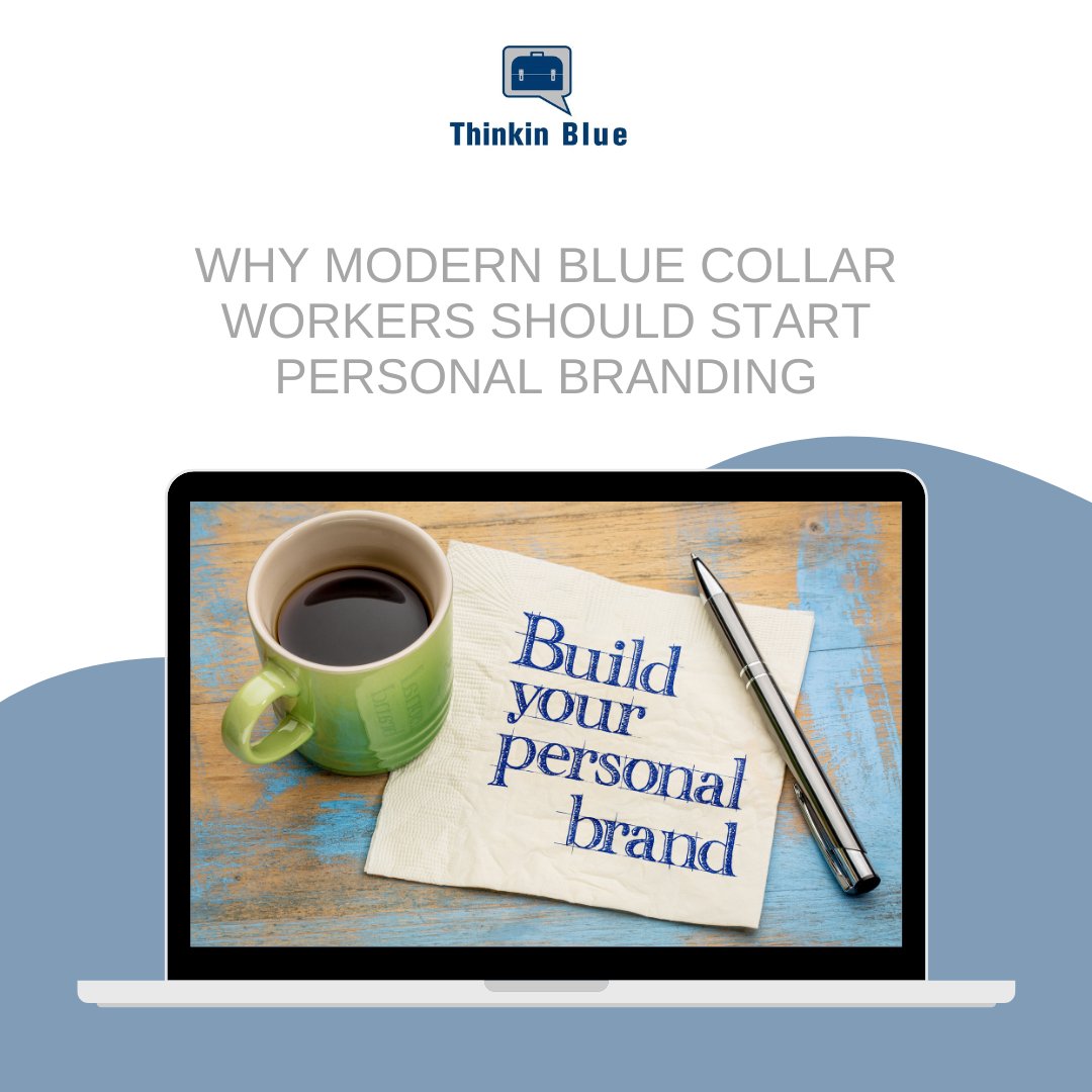 Thinkin_Blue's tweet photo. 👀 While it may seem that tradesmen and laborers are too far removed from the culture of branding, in truth, even blue collar workers benefit substantially from developing a personal brand.

👩‍🔧 By transforming hard work and talent into a tidy personal brand, a laborer can  ... https://t.co/71V5ruvgda