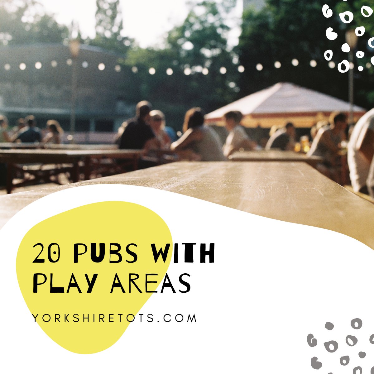 Thank you to my Yorkshire Tots to Teens Facebook group for helping me find 20 family friendly pubs with outdoor play areas in West Yorkshire!

yorkshiretots.com/yorkshire-fami…