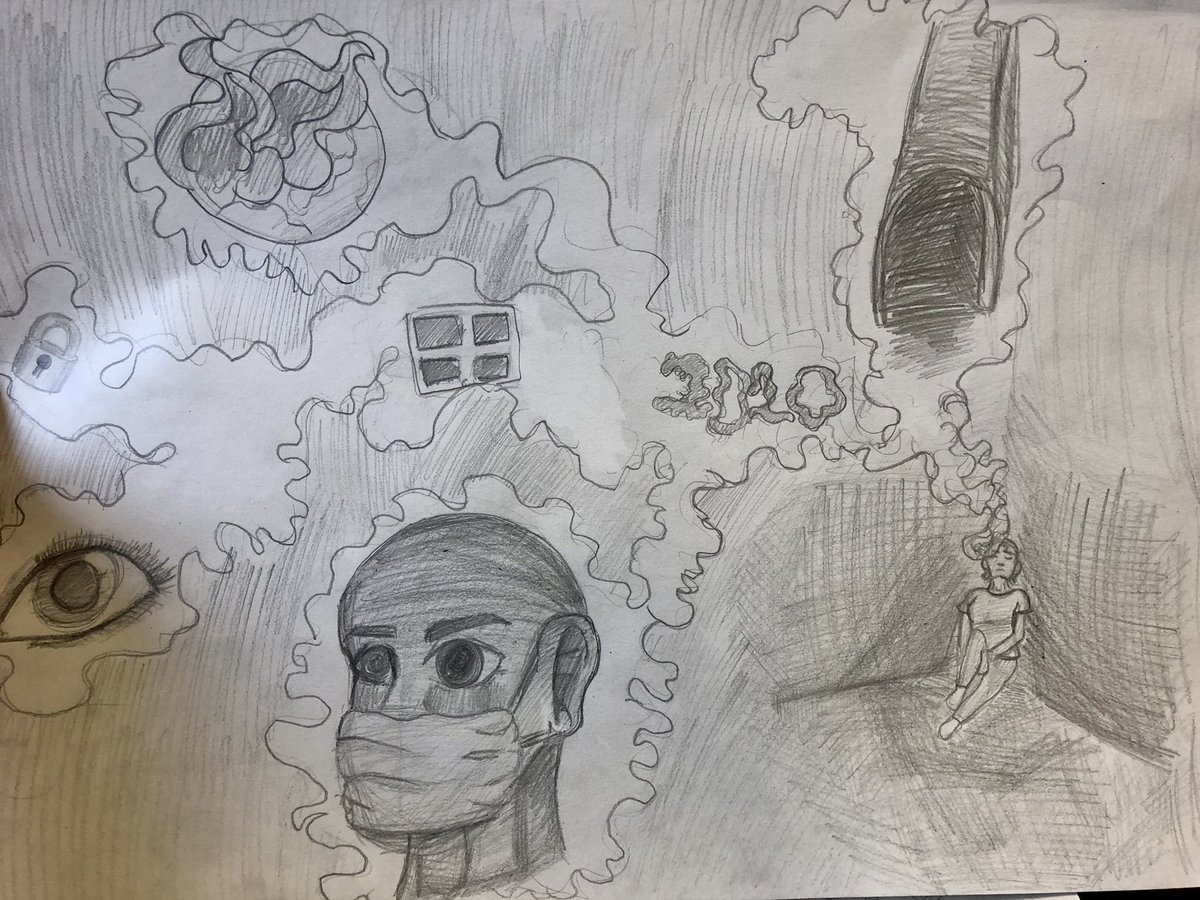 Another student reflecting on the isolation of the past year