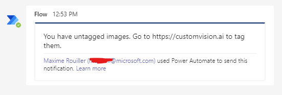 MaximRouiller's tweet image. Yesssssssss...... I know........ 🙄🙄🙄🙄

#PowerAutomate #CustomVision #Automation