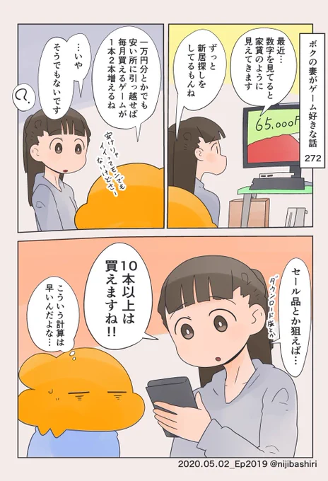 ボクの妻がゲーム好きな話272
(2020年の5月頃のお話です) 