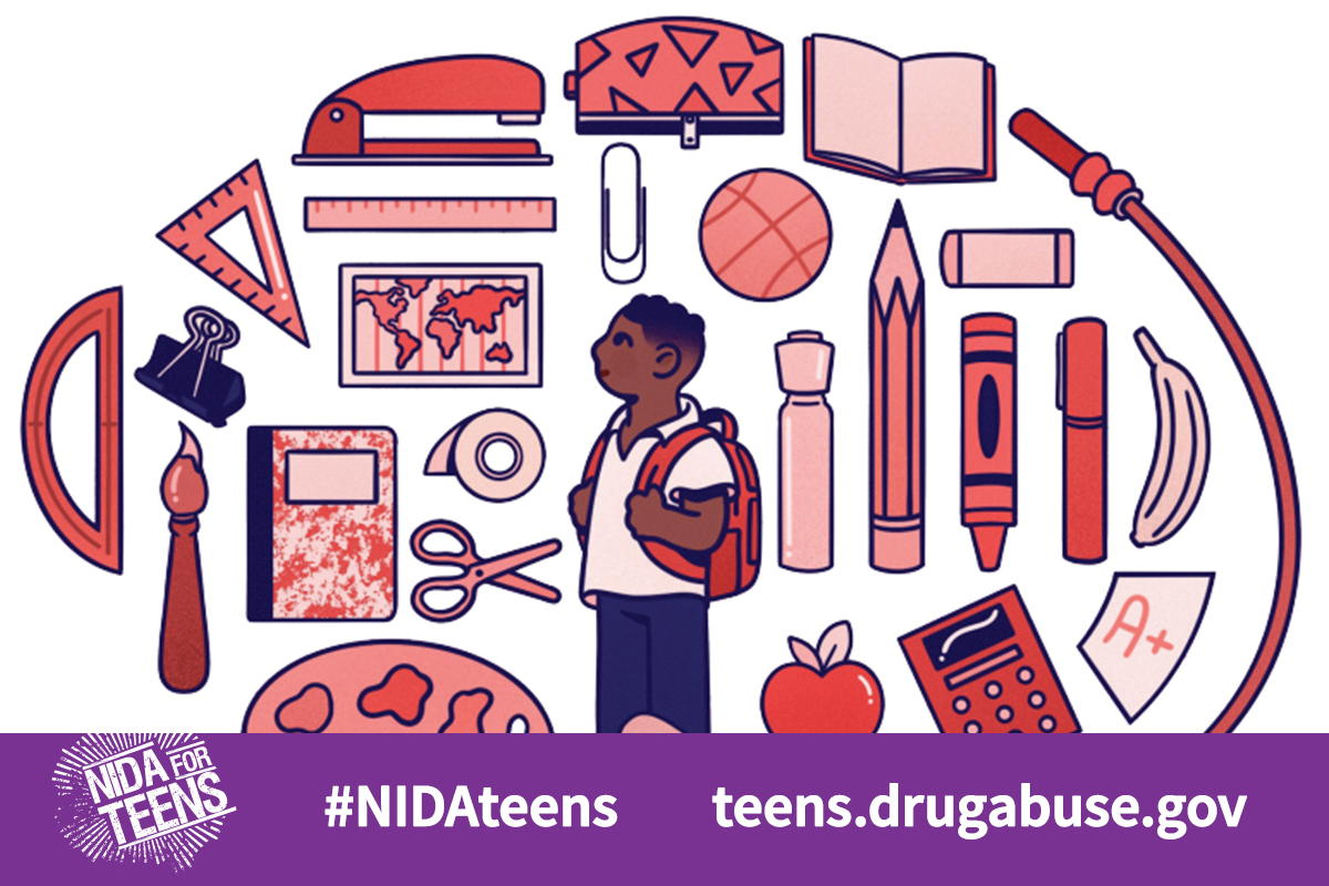 NIDAnews's tweet photo. When taken as prescribed, prescription stimulants can safely and effectively treat ADHD. However, misusing prescription stimulants can lead to addiction. Educate teens about prescription stimulants with NIDA and @Scholastic’s new lesson: https://t.co/bxTFKdTJvG #NIDAteens https://t.co/cHkg5aqr1y