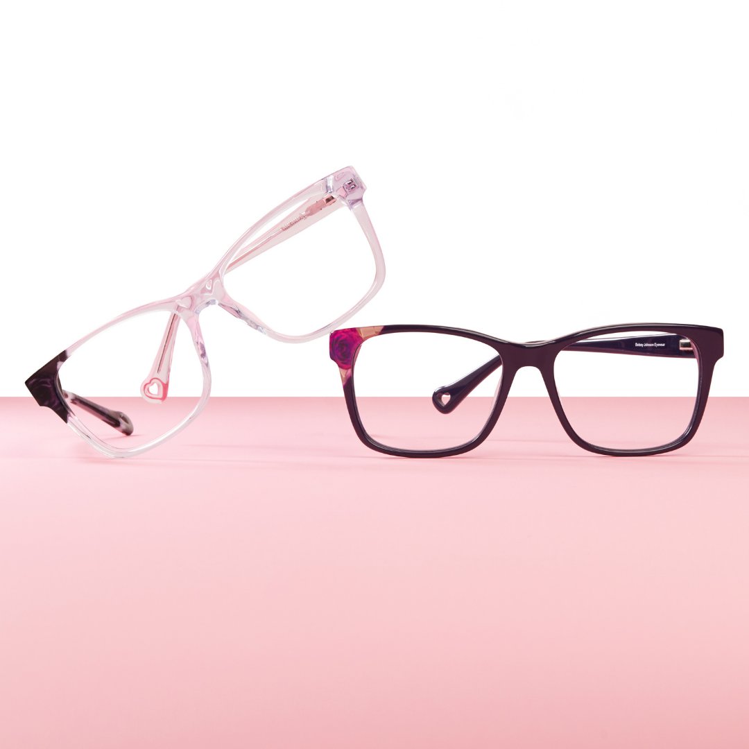 Betsey Johnson Frame "Babes" looks amazing in Black or Crystal, UK Optical Professionals can shop the collection here: l8r.it/cD0M  #BetseyJohnson #BetseyJohnsonPearls #BetseyJohnsonPerformance #BetseyJohnsonPurse #BetseyJohnsonQuotes #FashionBlogger #Fashionista