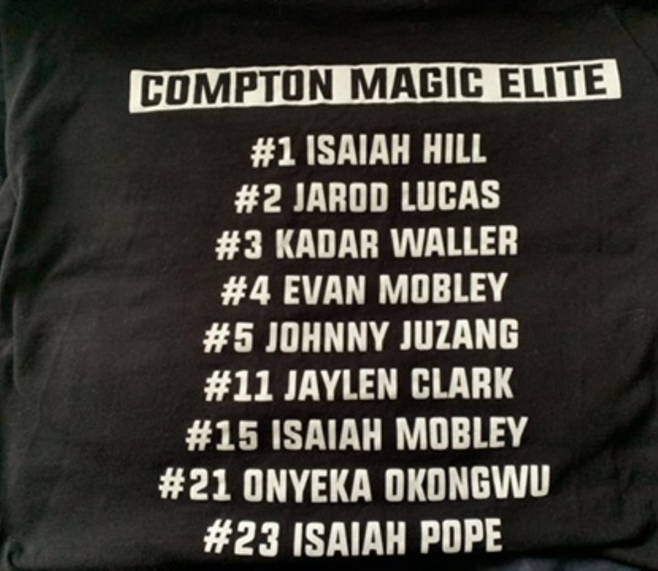 2018 MAGICBOYZ. 
Undisputed National Champs. 
All 9 Kids have Never Wore another AAU uniform during High School. 
Definition of Character. Loyalty. Toughness. WORK. 
<a href="/BigO21_/">Onyeka Okongwu</a> <a href="/MobleyIsaiah/">Isaiah Mobley</a> @evan_mobley7 <a href="/JohnnyJuzang/">Johnny Juzang</a> <a href="/jarodlucash/">Jarod Lucas</a> <a href="/jayl7en/">Jaylen</a> <a href="/itsisaiahhill/">Zay</a> <a href="/Yiftykadar/">K</a> <a href="/isaiahpope15/">Pope🎒</a>