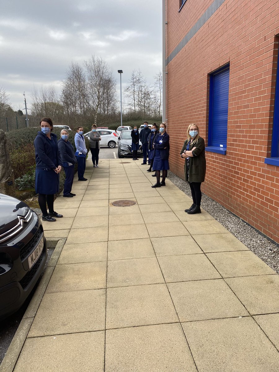 <a href="/WiganCCNT/">Wigan CCNT</a> observing the minutes silence for all those lost to covid #remembrance #gonebutnotforgotten #nationaldayofreflection <a href="/WWLNHS/">WWL NHS</a> <a href="/NWAmbulance/">North West Ambulance Service</a> 💙💚❤️