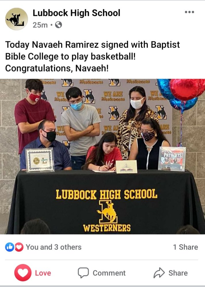 Congratulations Navaeh!