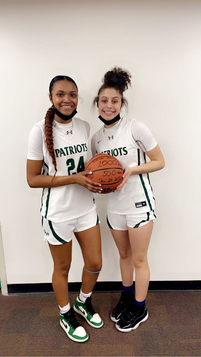 GWGirlsHoops's tweet photo. Congrats to these 2 amazing ladies making 1st team All DPL after an incredible season. 4th year in a row for Senior Maya Whiteside and 2nd year in a row for Soph Jaida Redwine. 🏆 @PGHColorado #DPSstrong https://t.co/vLkA5k9yox