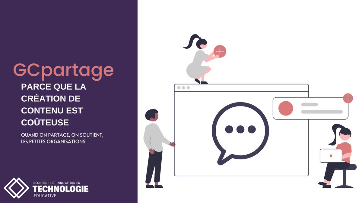 edtech_gc's tweet photo. On a créé GCpartage parce que la création de contenu est coûteuse; quand on partage, on soutient les petites orgs en divisant les coûts de conception de l'apprentissage #GCpartage #ApprentissageGC #REL #GouvOuvert
On partage ce qu'on a appris de tests UX https://t.co/D7nCMMVRBg https://t.co/Usa0wn8feA