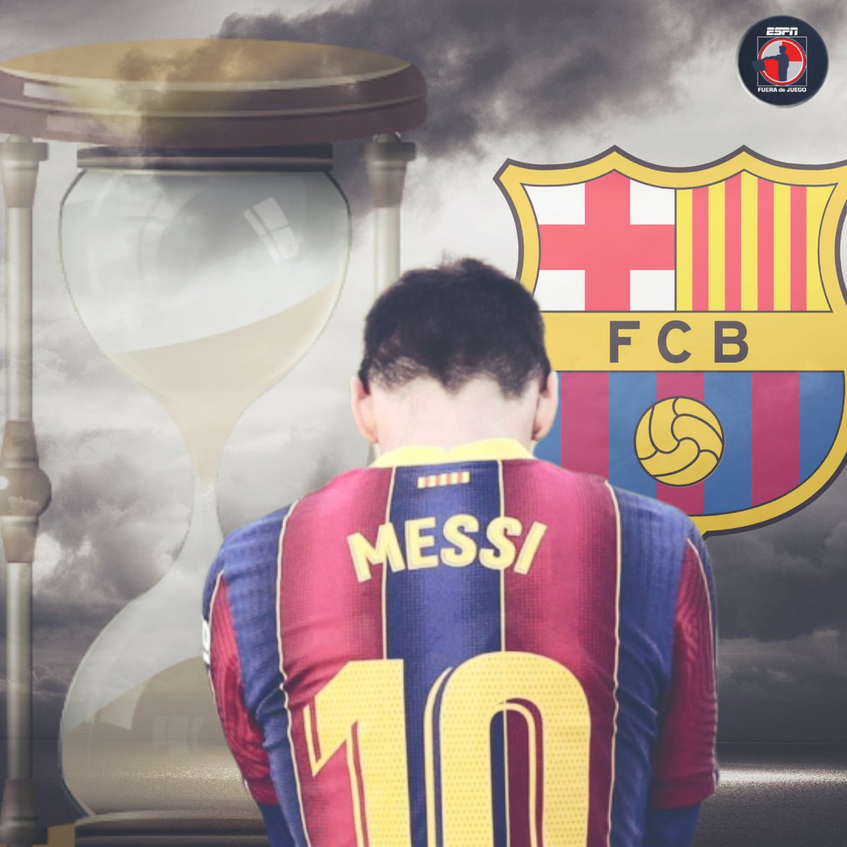 ⏳ 100 días para el final del contrato de Lionel Messi ⏳

Al final terminará___________

🔃 RT: Renovando
♥️ MG: Saliendo del club.
