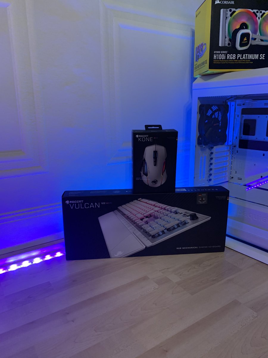 Und nun ist auch Maus und Tastatur für Projekt „Loreley“ da ☺️
