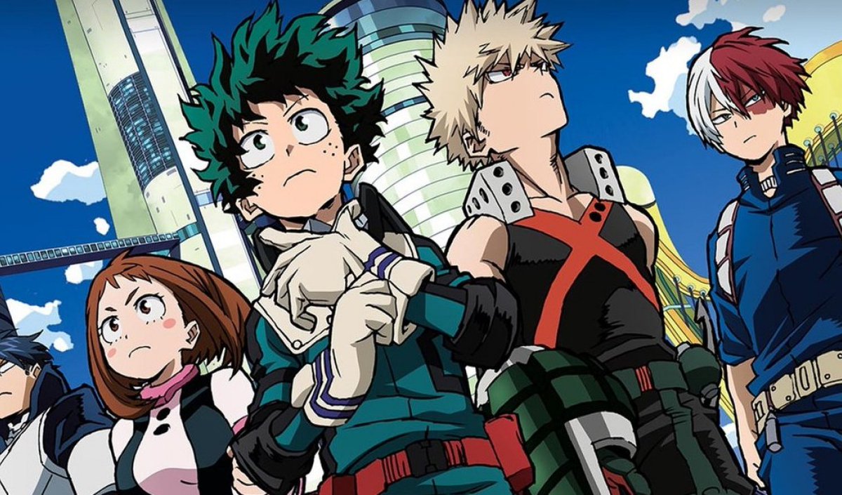 JVCom's tweet photo. L'auteur de My Hero Academia (Kohei Horikoshi) a annoncé avoir commencé l'écriture de son arc final ! https://t.co/B6zQ8NEDM8