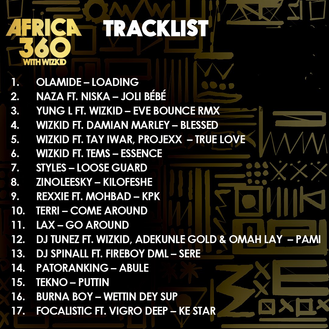 1Xtra's tweet image. 🚨 ITS HERE 🚨

Our brand new music series 🌍 #AFRICA360 🌍 kicks off with one of the most prolific Afro-pop artists of the modern era, #GRAMMY Award winner @wizkidayo 🔥🚀 

Listen as he takes you on his musical journey 🎶🎶

Available on @bbcsounds! 

📻 bbc.in/394Kihh