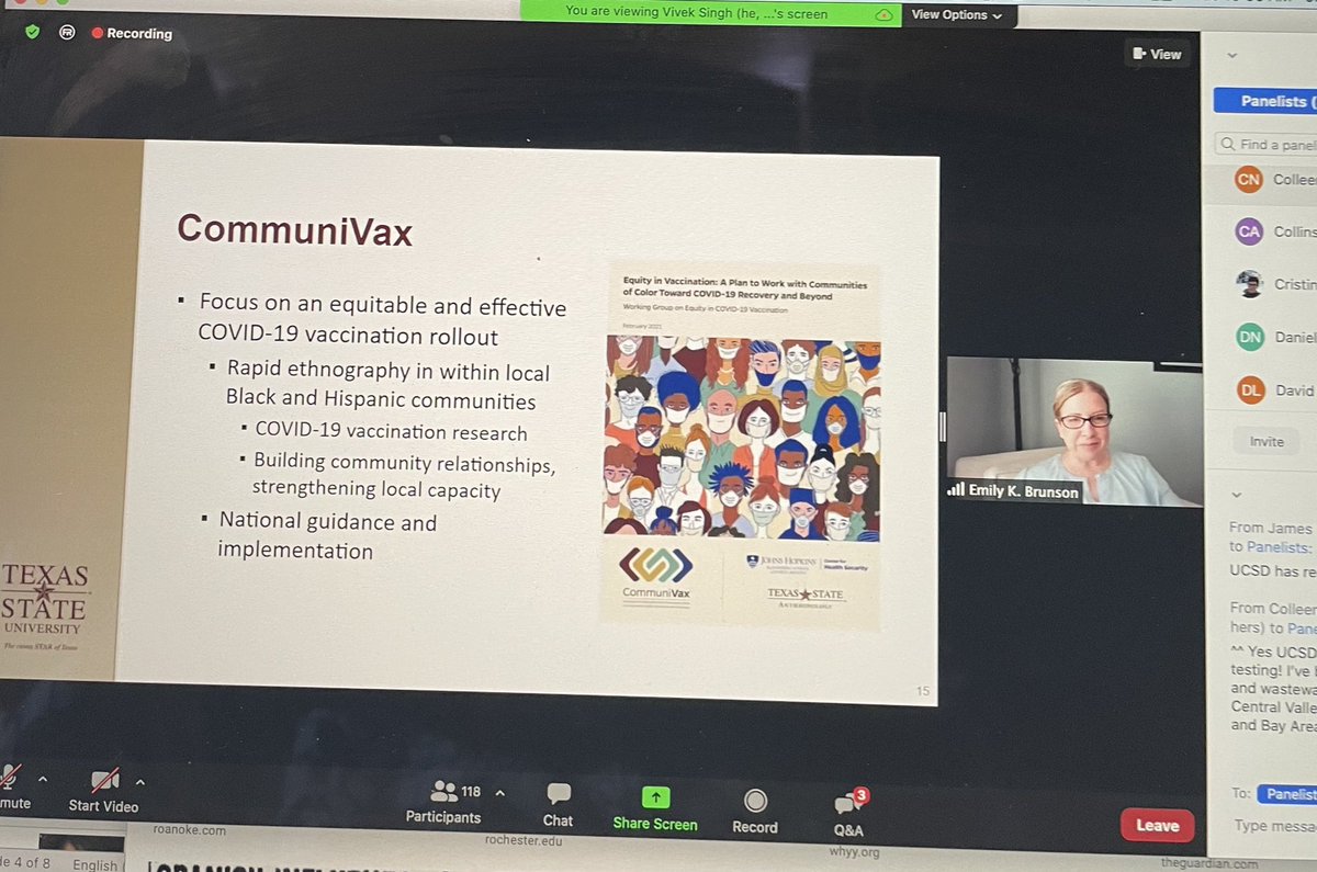 iwelunmorj's tweet photo. Day 2 is off to a great start. We listened to why trust matters, with communities, across disciplines, we listened to why uncertainties matter, and why studying human behavior is key thanks to @kprather88 @psmaldino Dr. Emily Brunson @davidlazer for insights at @NSF #humanpipp https://t.co/KWnXYT8HZ0