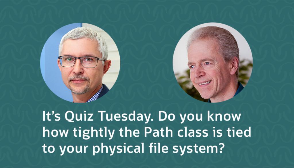 Oraclejavamag's tweet photo. Mikalai Zaikin and Simon Roberts test your knowledge of hierarchical directories. #Java #QuizTuesday https://t.co/VMxm3hy8kK https://t.co/RnmiSEFuIX
