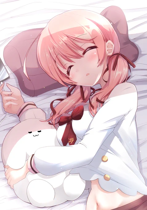 #見た人も無言でピンク髪美少女貼れ 