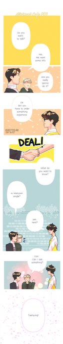Ch 8 &amp; 9 ✨🌻☕ #MiniMoniCoffeeShopAU #yoonmin #Namjin  [Dont repost] 