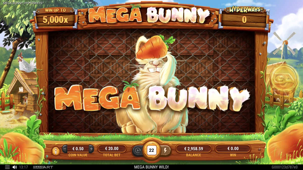 bet_swagger's tweet photo. Mega Bunny #Hyperways by @gameartslots is live!
Get your country boots tapping & grab your #eggbaskets to collect some eggs made from silver, gold, & diamonds!
Play now: https://t.co/WcZ8esBhHU
#EasterBunny #eastereggs #Easter2021 #casino #slots #GamblingTwitter #slotgames https://t.co/WNLGi3kFxP