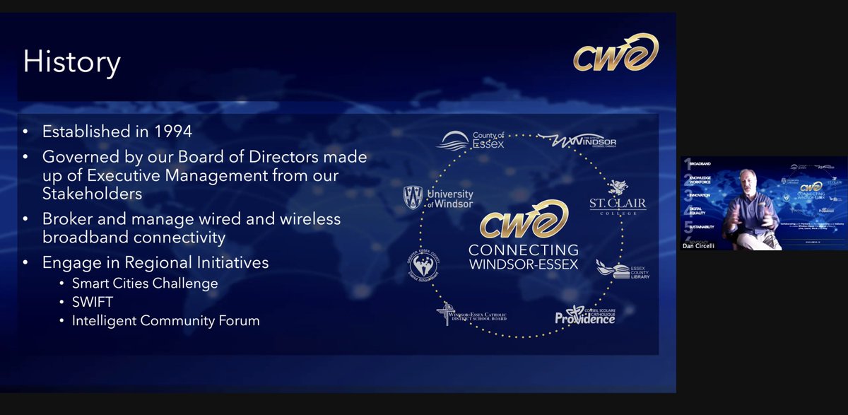 WEtechAlliance's tweet photo. .@CircelliDan gets #EmergingTechYQG powered by @weecdev Day 2 started by sharing some of the history, partners and initiatives that @cwenetwork has been involved with over the past 25 years.
#TechWeekYQG #YQG #EmergingTechnologies #Community #Cybersecurity https://t.co/1gSUMVhZZU
