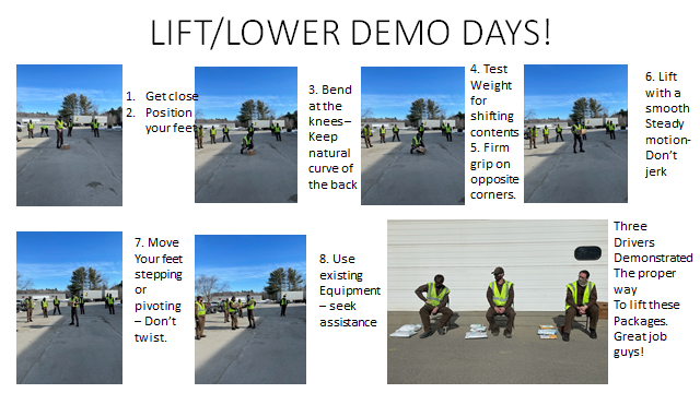 St. Johnsbury, VT - Lift/Lower Days here in St. J!
<a href="/safetyfirstNED/">Northeast District Safety</a>