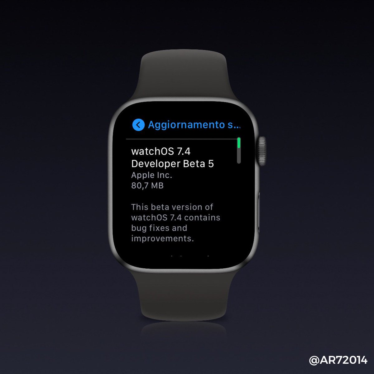 AR72014's tweet image. #iOS14 #watchOS7 

#iOS 14.5 beta 5 &amp;amp; #watchOS 7.4 beta 5 

for developers 

IS OUT !!!