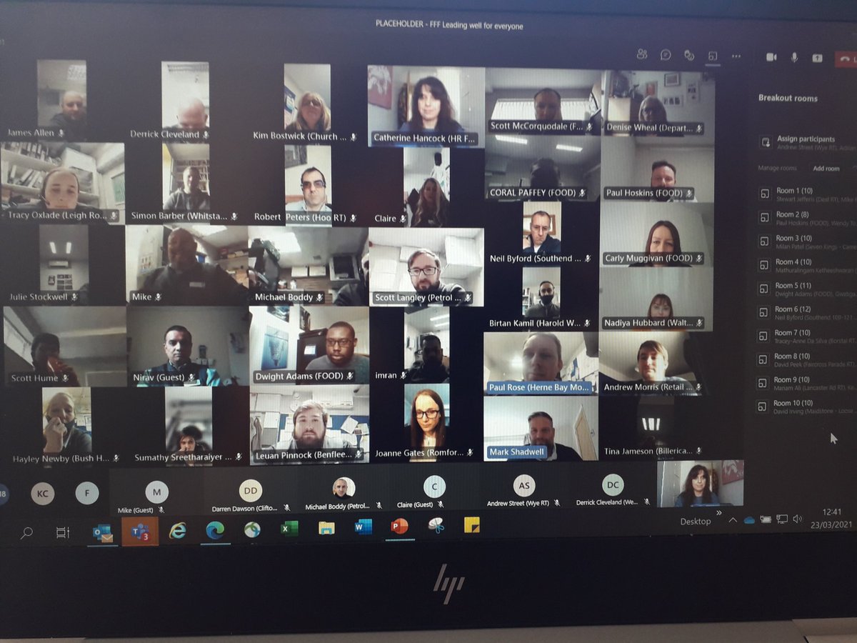 Achievement of the month - breakout rooms for 138 people done! Thoroughly enjoyed our session #leadingwithcare <a href="/ShadwellMark/">Mark Shadwell</a> <a href="/CarlyMuggivan20/">Carly Muggivan</a> <a href="/MichaelRoast/">Michael Roast</a> <a href="/corky1108/">Scott MacCorquodale</a> <a href="/DivairaGiulio/">Giulio</a> <a href="/Hoskpaul247/">Paul hoskins</a> <a href="/Bex_Taylor3/">Bex Taylor</a> <a href="/paffey2/">Coral Paffey</a> @DwightA45090571