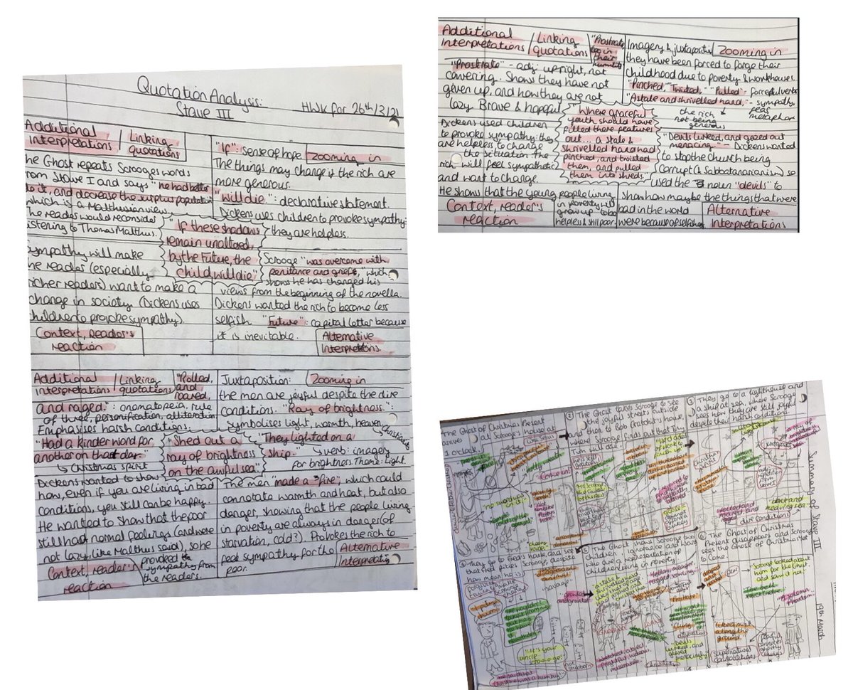 BSGDEnglish's tweet photo. Fabulous summaries of Stave 3, A Christmas Carol, from Libby, Rianna, Uma and Amelia. 🎄🎶🤩 @BoltonSchool https://t.co/ToQ0OE3J7m