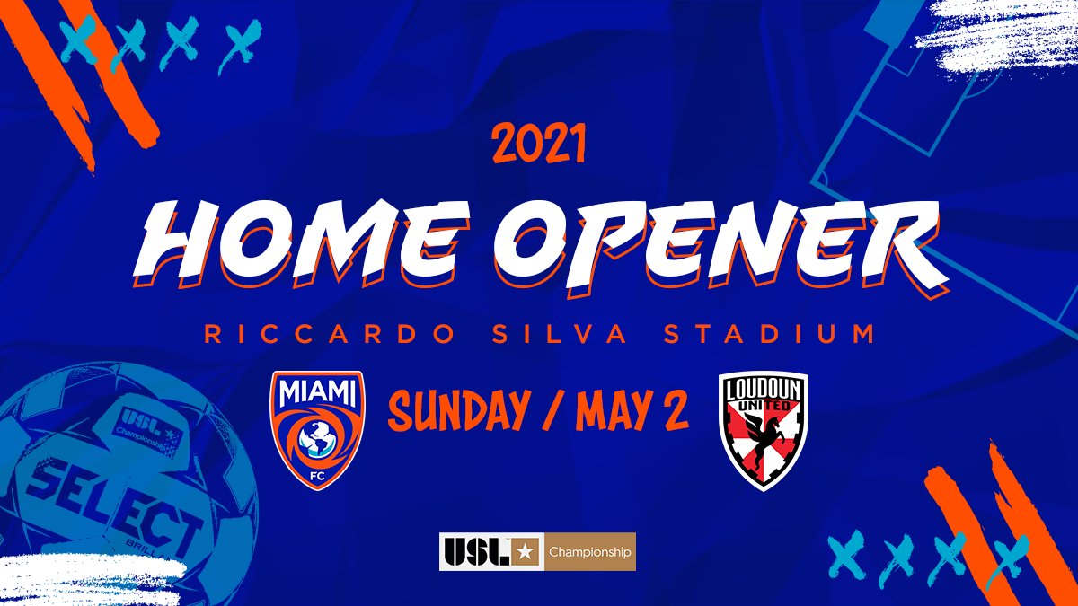 TheMiamiFC's tweet photo. 𝙏𝙝𝙚 𝙘𝙤𝙪𝙣𝙩𝙙𝙤𝙬𝙣 𝙞𝙨 𝙤𝙣⏰

👋@LoudounUnitedFC, see you on Sunday, May 2! https://t.co/tgExGHfsvO