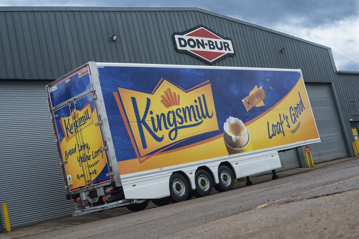 Uniquely, Don-Bur has its own graphics division (Sapphire Graphics) to create, print and apply any large format livery design we, or you, can think of.

sapphiregraphics.co.uk

<a href="/alliedbakeries/">Julia perry</a>

#hgvlivery #kingsmill #alliedbakeries