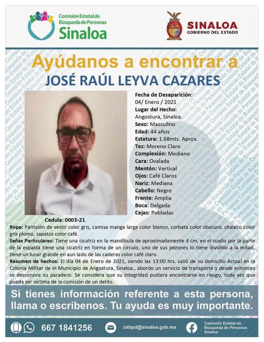 el papá de una de mis amigas lleva tiempo desaparecido, ayuden con un RT por fiii, cualquier información háblenle a <a href="/alzambada/">nanis</a>