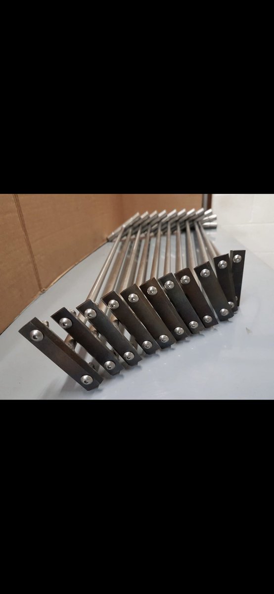 jpceng's tweet photo. 2-St/steel Mechanical stops and 11-new scraper handles finished this week https://t.co/i6n9LAXjhD