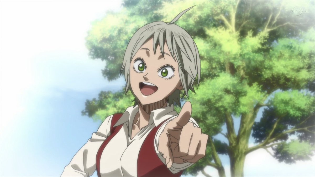 LichtUchiha's tweet photo. 😳yeah!!She's here 😳
#BlackClover #lichia https://t.co/aXTktP58S5