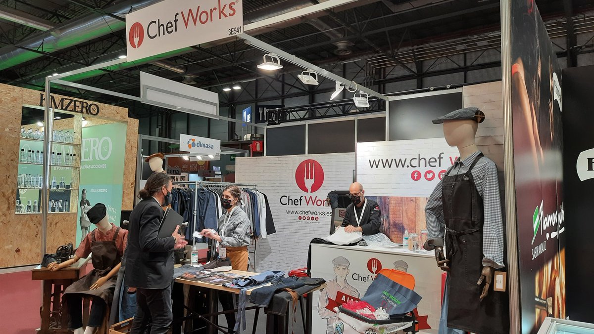 expohip's tweet photo. Vestuario laboral y #sostenible de la mejor calidad con @chefworks_spain en #HIP2021 https://t.co/wVwcGZsgjc