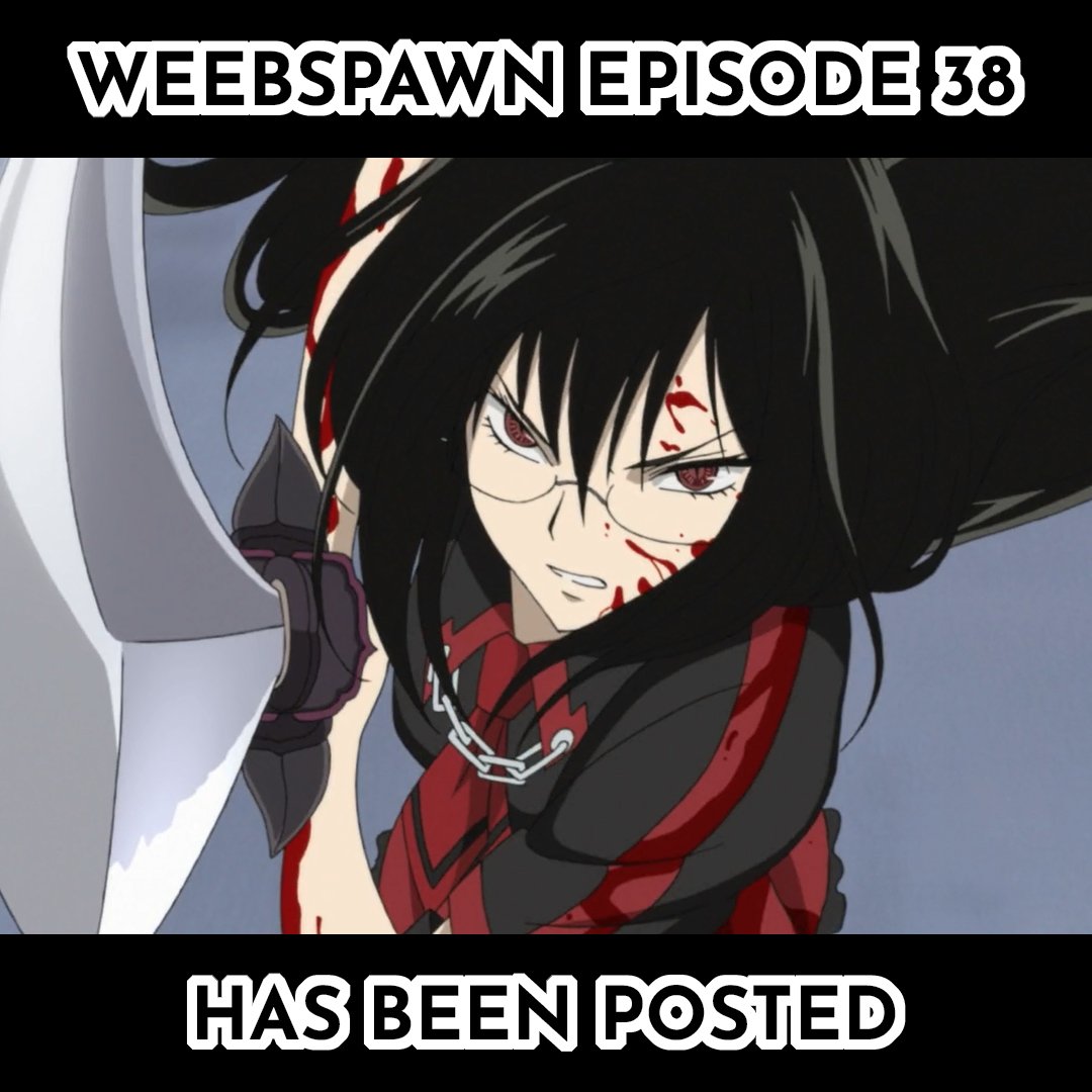 weebspawn's tweet photo. In our latest episode! We talk about the seemly normal life of Saya Kisaragi, the strange events that take place in her hometown, and how we feel about the writing and overall plot of this show.

https://t.co/uEYCVhlXG7

#BloodC #gore #horror #fantasy #anime #manga #weeb https://t.co/YnEvPXCJ2z