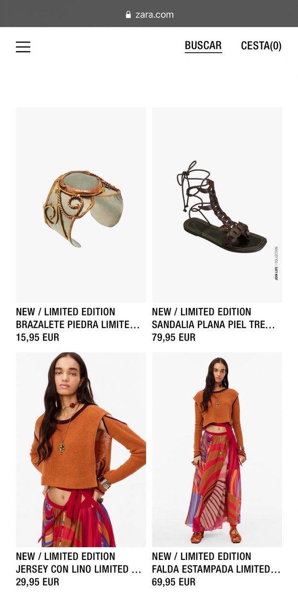 vigakr's tweet photo. La nueva                  La profe de inglés 
colección 
de Zara https://t.co/Ui4VffOc7r