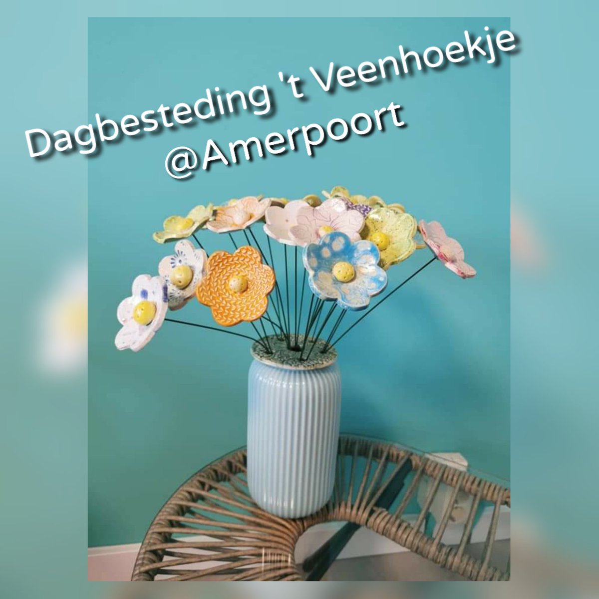 De lente komt er bijna aan🌻 Tijd voor wat gezelligheid in huis! De clienten zijn weer creatief aan de slag! #keramiek #dagbesteding <a href="/Veenhoekje/">'T Veenhoekje</a> <a href="/Amerpoort/">Amerpoort-Sherpa</a> #vinkeveen