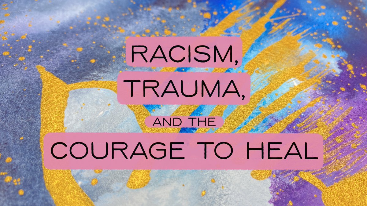 This isn't the video I was planning to make this week, but it was the one I needed to make on my experiences with racism and how to begin to heal racist trauma when you're ready. (1/?) youtu.be/Y1EVf4ytWDI