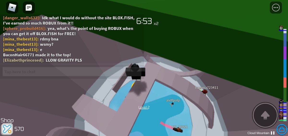 NithNix's tweet photo. @YXCeptional Hello, I want to report this hacker. Yes I know I need to do that in your discord server but I'm banned from it. So basically this guy made to the top within 2 seconds speeded the time and left the game. 
Provided by N1thNix
The Hacker: BaconHair66771
Proof: https://t.co/NzLi8WdVH1