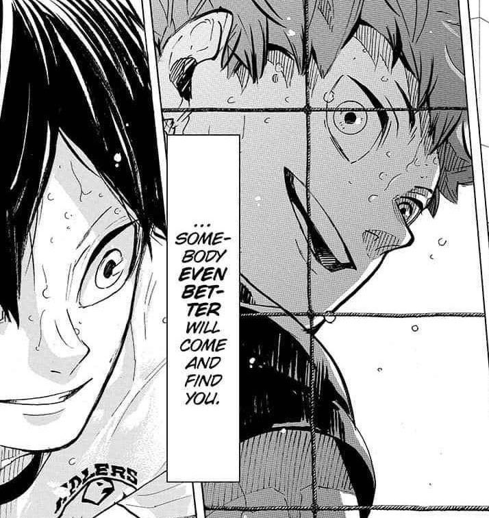 insane... oh to be kageyama tobio & fall endlessly in love with a particular someone's prowess in the sport... that is basically his love language ?? 