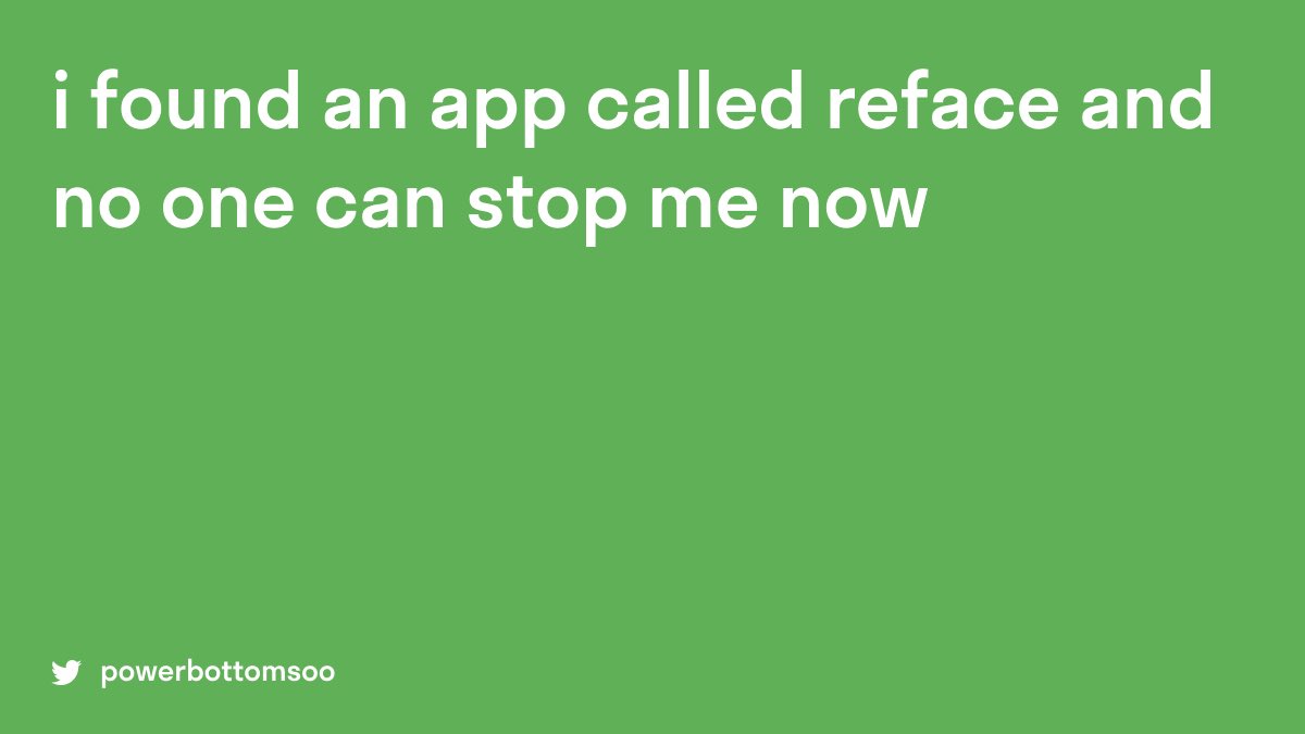 reface_app's tweet photo. What song is playing in your head right now?
⠀
“Cause I’m having a good time, having a good time,
I don’t want to stop at aaaaall🚀”
⠀
#userssay #reface https://t.co/3Epv8rxkSq