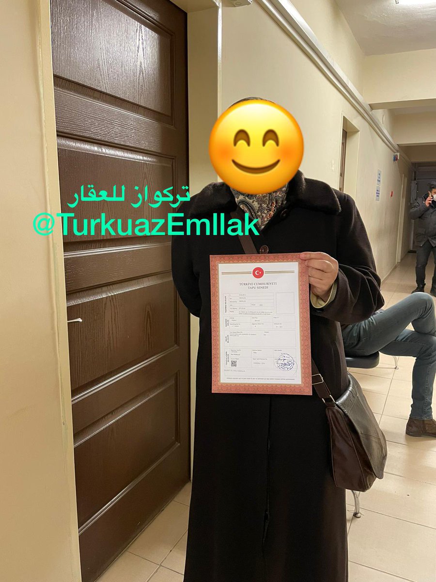 TurkuazEmllak's tweet photo. #مباشر من دائرة #الطابو
نبارك لزبونتنا المحترمة من #العراق استلامها طابو الملكية لشقتها في #تركيا
الحمد لله اتممنا معها الأتي:
-جولةخاصة لاختيار الشقة المناسبة
-اختارت شقة 3+1 في محافظة #سكاريا
-اتممنا موضوع التقييم من البلدية
-تم دفع ضريبةالشقة للدولة 4%
-استلمت اليوم سندالملكية https://t.co/olCFGWiYYA