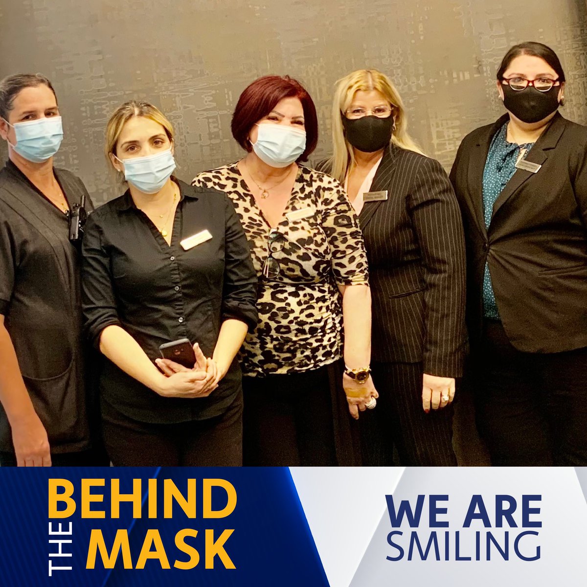 Swipe for a smile! Behind the mask, our teams are so happy to welcome our guests back safely. We’re proud of the hard work our associates put forth to make our guest feel comfortable while traveling. We hope to see you again very soon. #StaySafe #Travel #ElevatingTheExperience