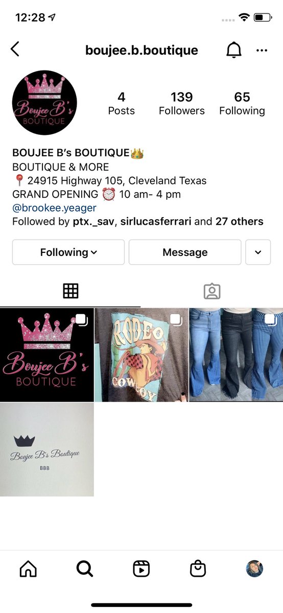 brookeeyeager's tweet photo. ❕❕This Saturday March 27th I will officially be opening my boutique. Come out to shop and celebrate our GRAND OPENING. ❕❕Hope to see all your pretty faces👑🛍🥳.              📍24915 Highway 105 Cleveland Texas                                                  ⏰ 10am-4pm https://t.co/NVdGxuNwLQ
